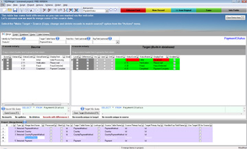 SQLMerger Screenshot on Windows Vista Press Photo